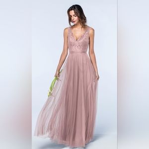 Watters 2600 Desiree Lace Bridesmaid Dress, NWT